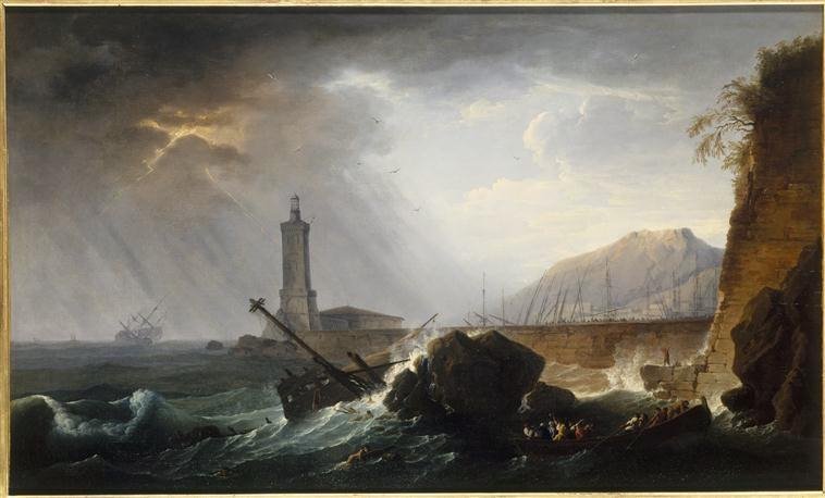 La tempesta sul faro